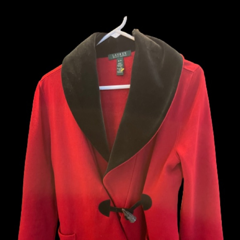 Red Ralph Lauren jacket